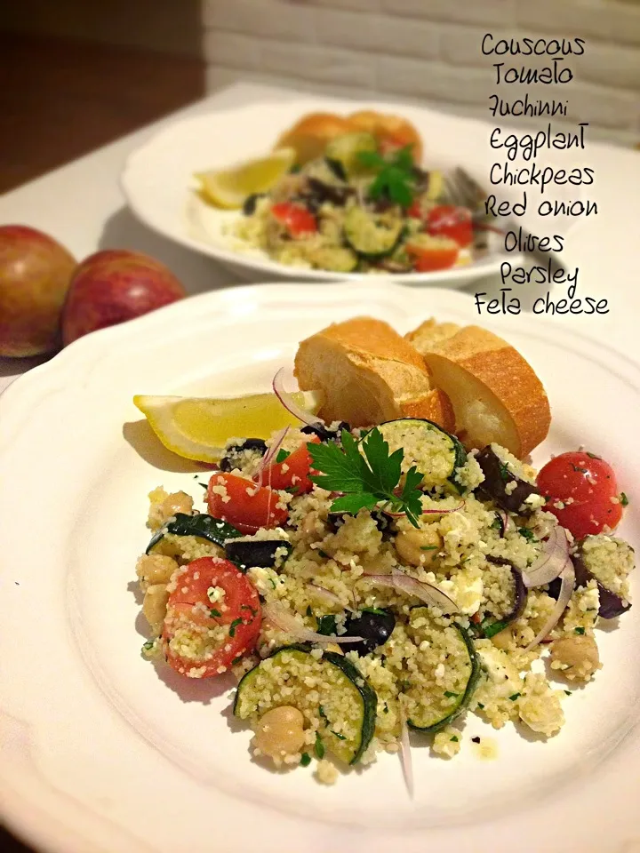 Greek couscous salad|rick chanさん