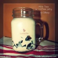 Black Milk Tea with Coffee Jelly|LovechaCompanyさん