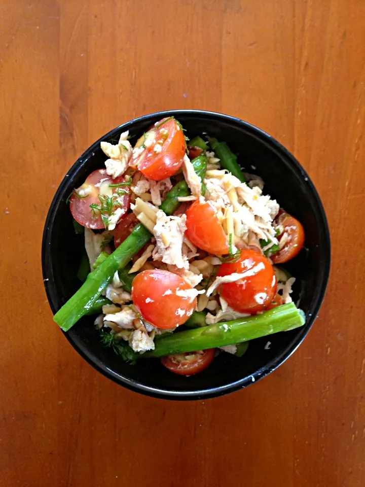 Chicken & Asparagus Salad|Stephanie Dempseyさん