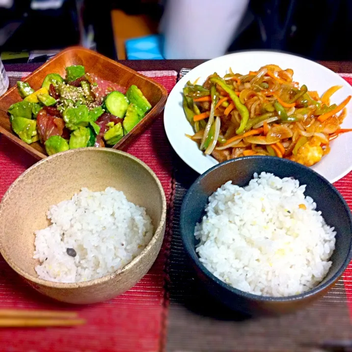 Snapdishの料理写真:8/17:晩ご飯|ねこ。さん