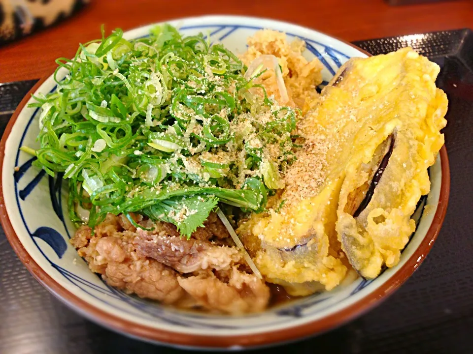 Snapdishの料理写真:丸亀製麺☆牛しゃぶおろしぶっかけ|こぺ こぺちさん