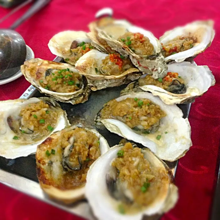 oyster garlic chilli sauce|ศริณญา ปัดไธสงさん