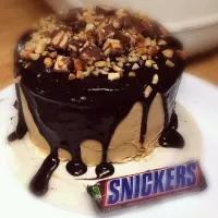 Snapdishの料理写真:snickers cake;)|Ginaさん