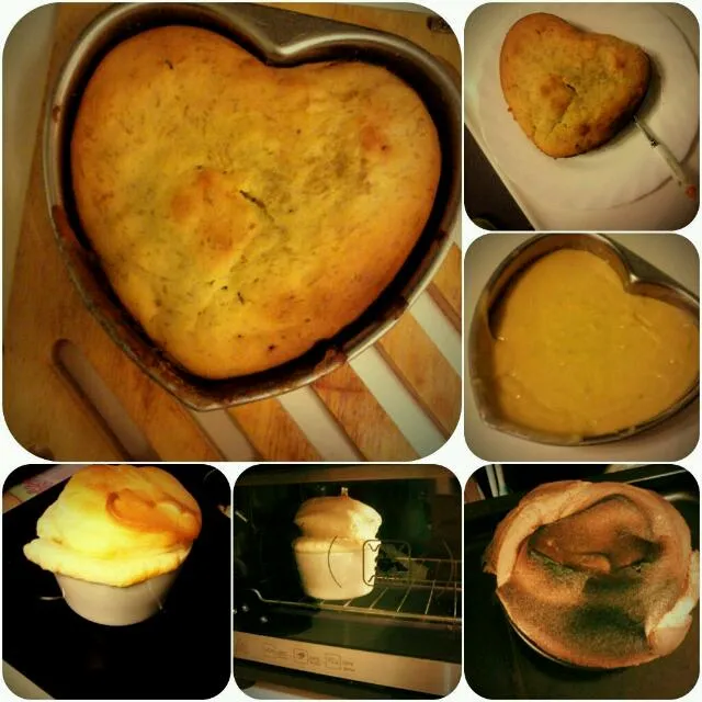 Banana cake and banana souffle:)|Wong Judithさん