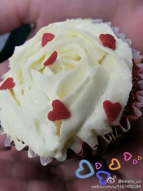 red velvet cupcake  ㅅㅇㅅv ☆|karen zhangさん