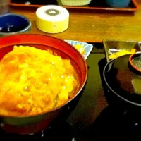 玉子カツ丼|いちごあめさん