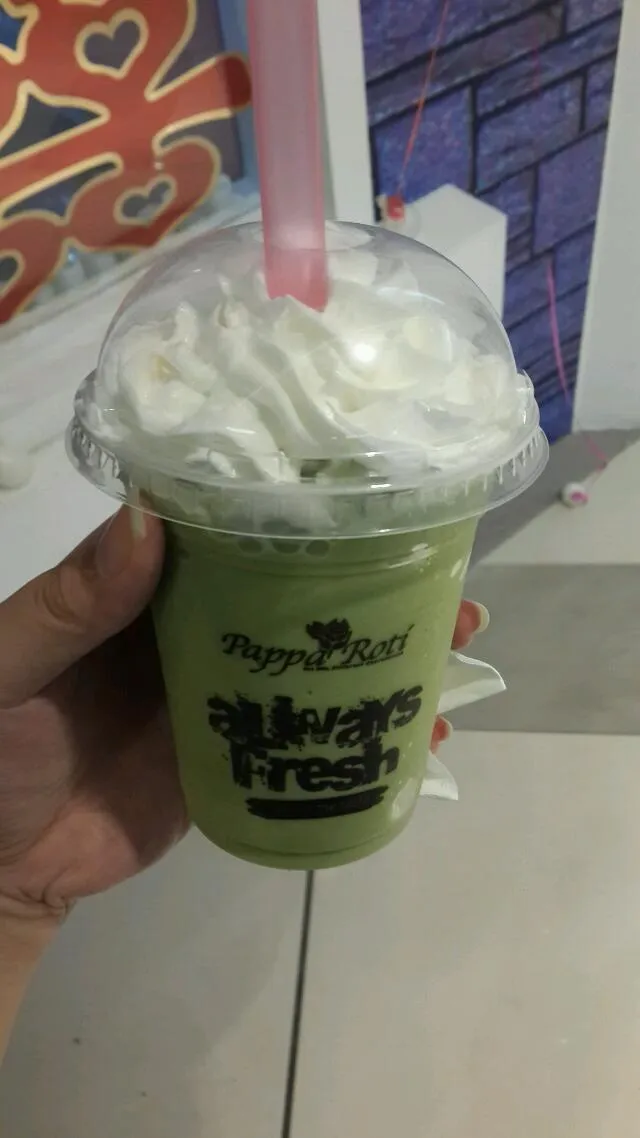 Pappa Roti Green Tea Ice Blended|Apple Teohさん