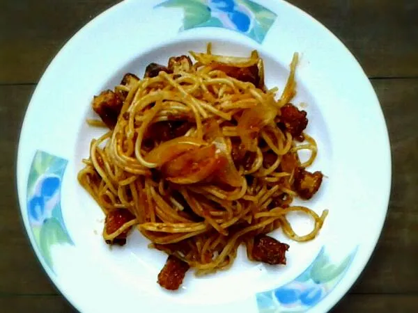 spagetti ala pipit|pipit cilさん