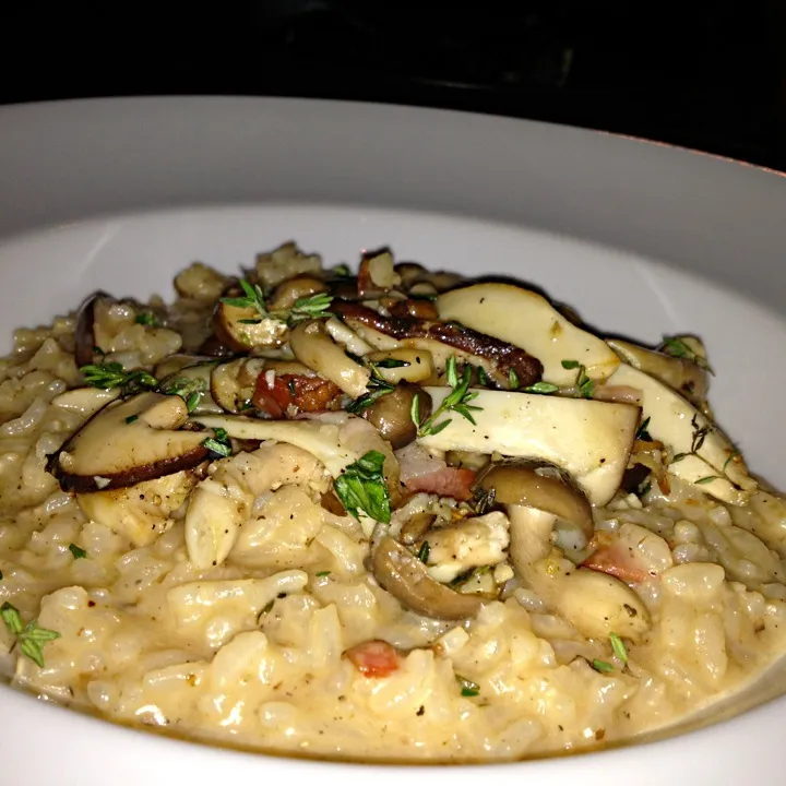 mushroom risotto|Cloudy Gさん