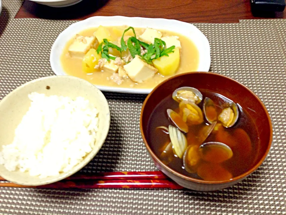夕飯は和食でv(｡･ω･｡)vﾖﾛｼｸﾋﾟｰｽ♪|し〜ぽん☆さん