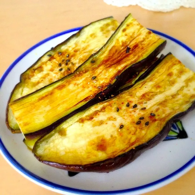 ジューシー焼きなすび|じゅんさん