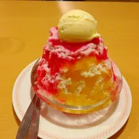 Snapdishの料理写真:じょいふる かき氷|ぴた(*ﾟvﾟ*)さん