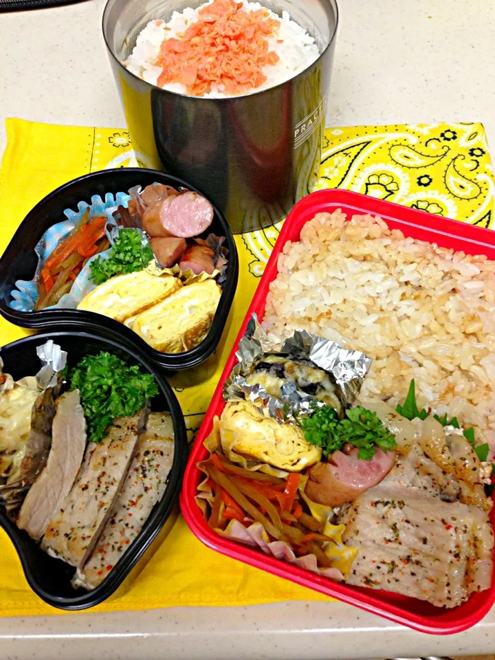 Snapdishの料理写真:8月19日お弁当…|Kumi Satouさん