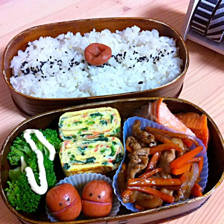 Snapdishの料理写真:本日の彼氏くんお弁当。|ねこ。さん