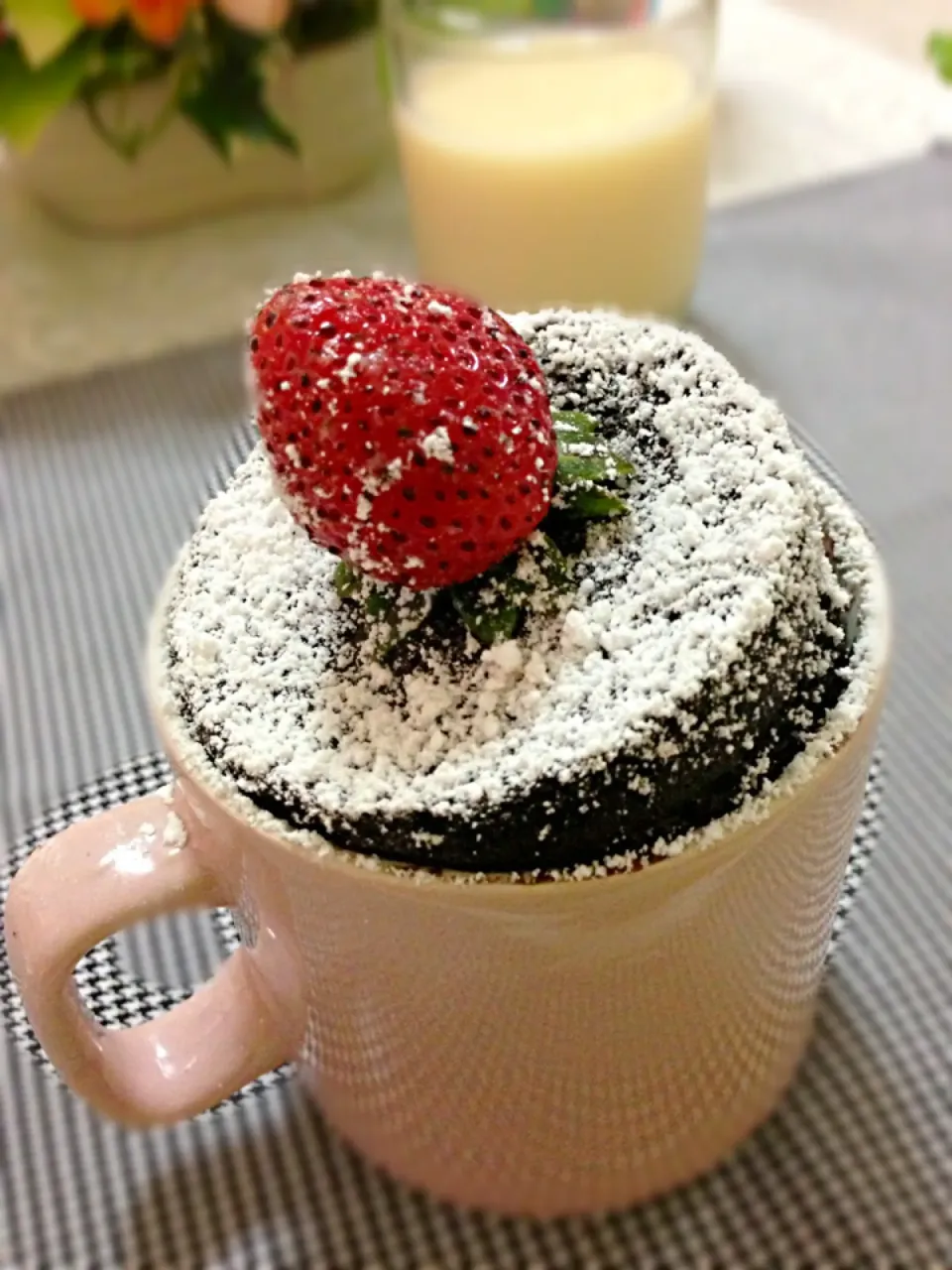 ☕ Mug cake 🍰🍓|🍴melody🍛🎶さん