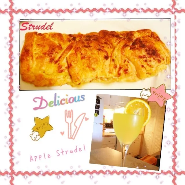 Snapdishの料理写真:Apple strudel #mysnacks|maryahさん