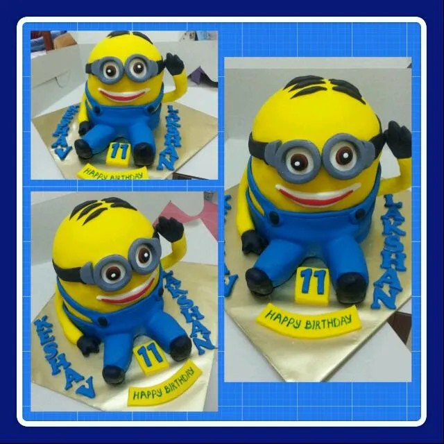 3D Minion cake|Zainabさん