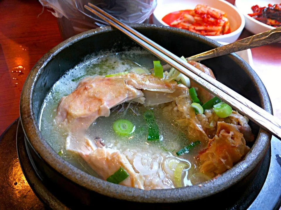 GINSENG CHICKEN SOUP "SAMGYETANG"|Blinkieさん