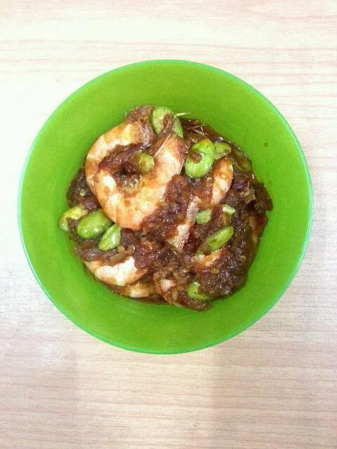 sambal udang petai #bonne femme|Aziyan Nasirさん