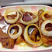 Pork steak ala shaw|jenny iwaiさん