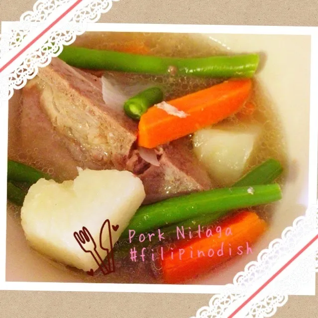 Snapdishの料理写真:Pork Nilaga #filipinodish|maryahさん