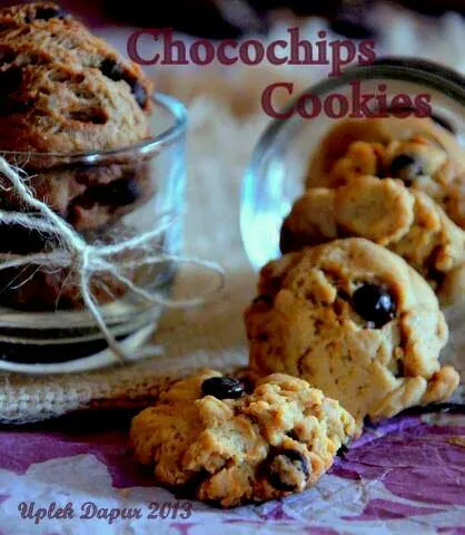 Snapdishの料理写真:chocochips cookies|kalinda chandraさん