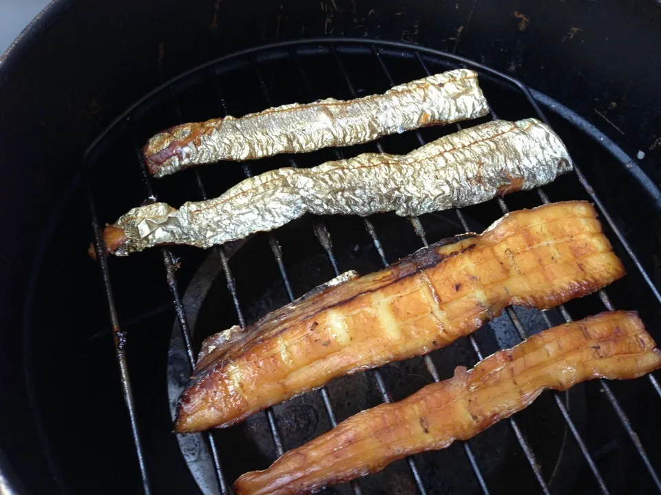 Snapdishの料理写真:太刀魚のスモーク|こうじさん