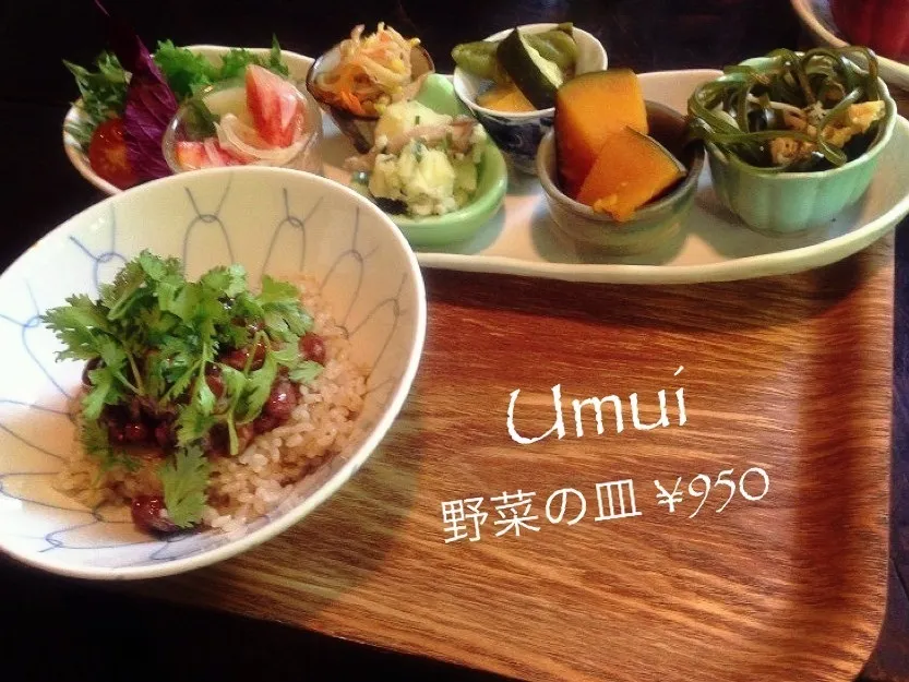 Umui 野菜の皿 ¥950|minamiさん