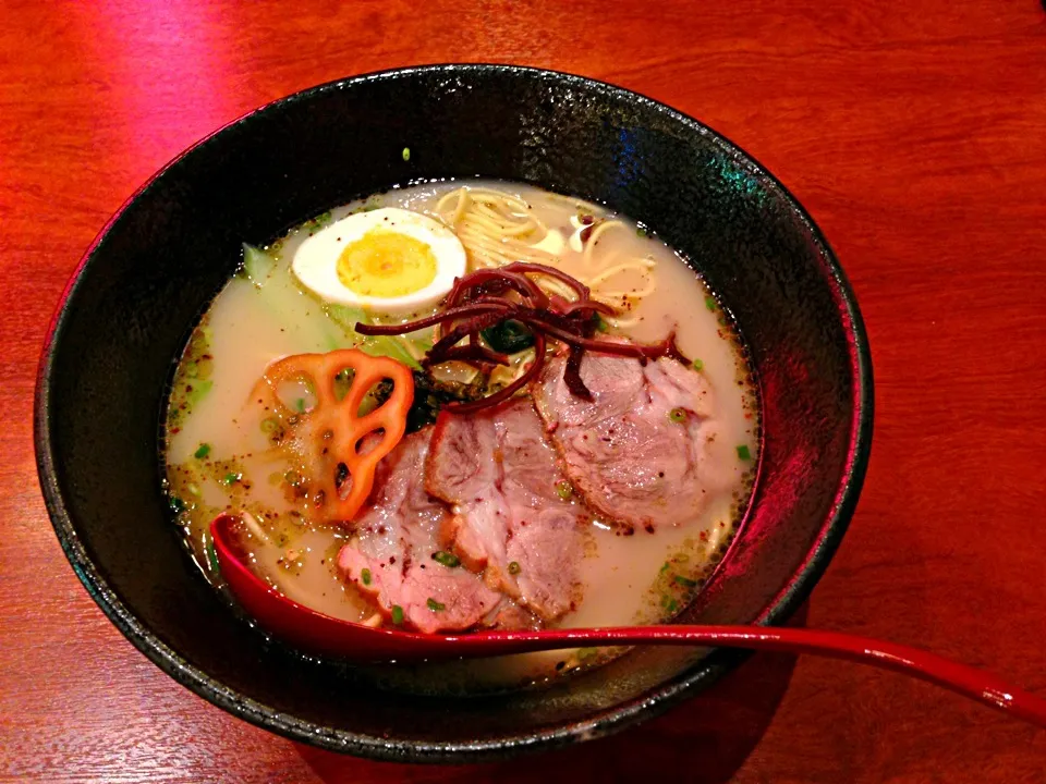 Snapdishの料理写真:熊本ラーメン|くろすけさん