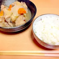 Snapdishの料理写真:今日のまかない飯ー（笑）|kyokoさん