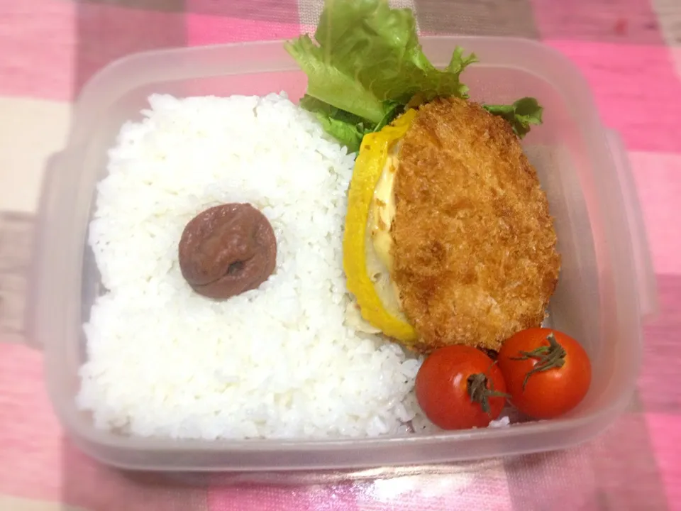 からし蓮根コロッケ弁当|離乳食完了期 1歳さん