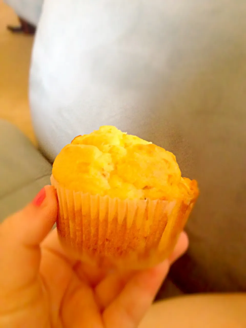 Bacon and cheese muffin :3|sara flemingさん