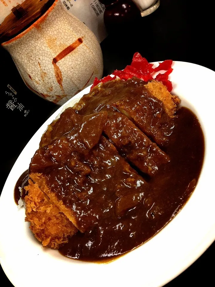 Snapdishの料理写真:うまうまカツカレー🍛|中さんさん