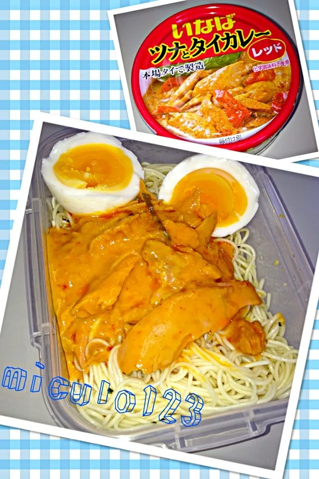 Snapdishの料理写真:いなばでタイカレーそうめん|いつみさん