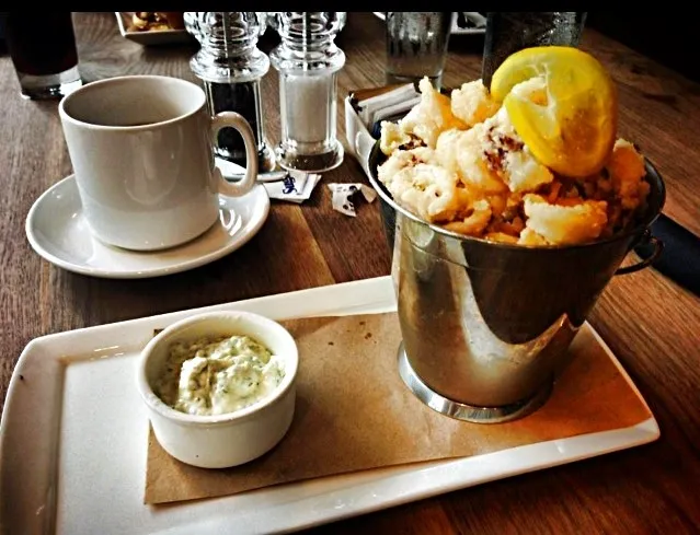 Crispy Calamari w/ Greek Tzatziki|Ryan Kimさん