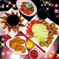 Snapdishの料理写真:揚げ物デー|cha-koさん