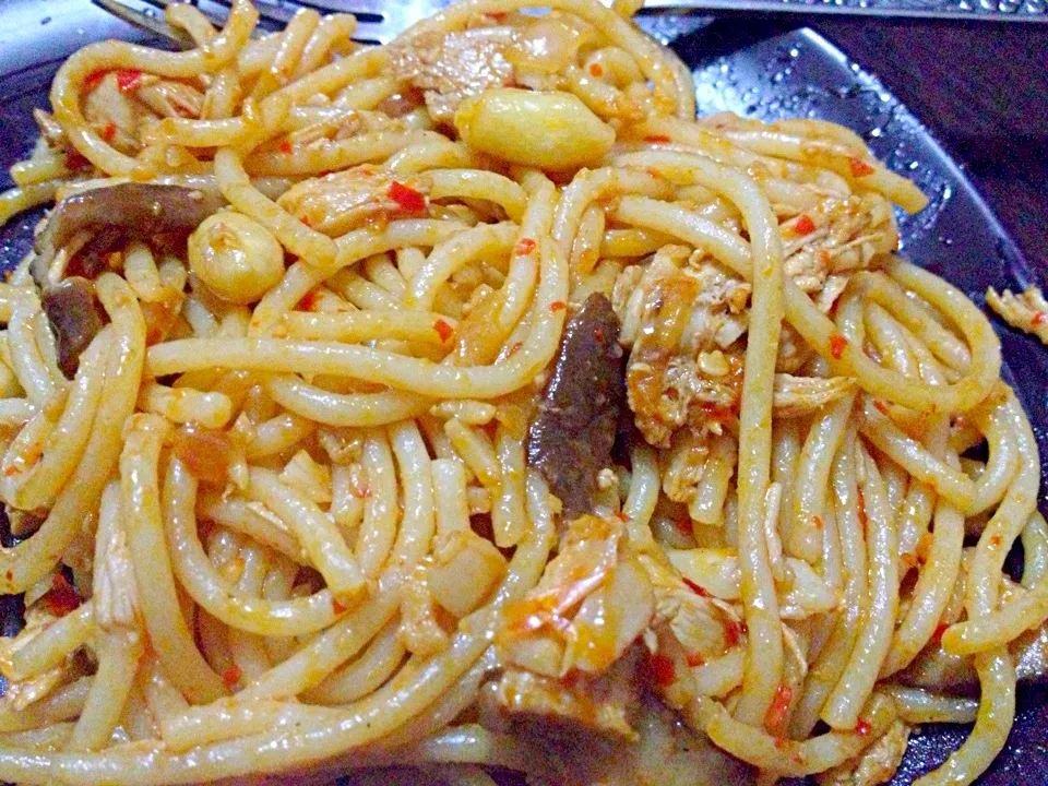 My version of Yellow Cab's Charlie Chan Pasta|BeChai Bumanglagさん