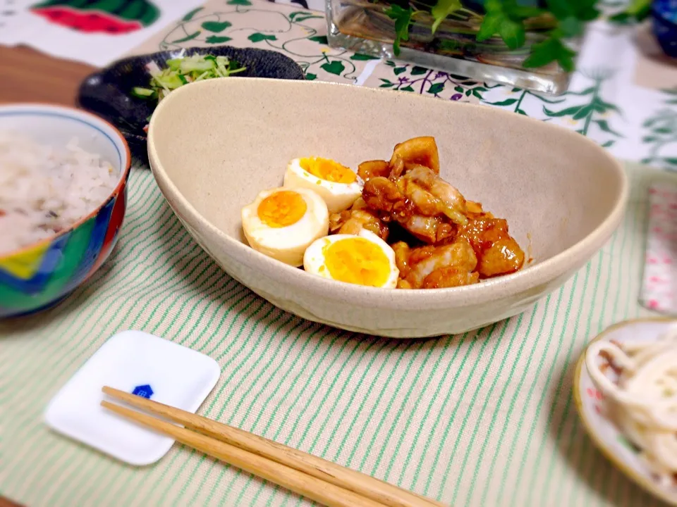 鶏肉の黒酢煮|はなおさん