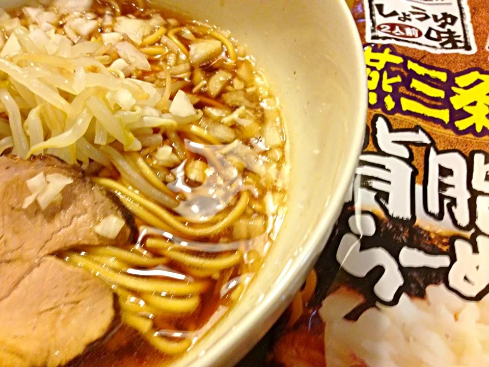 Snapdishの料理写真:燕三条なラーメンで夕食🍜🍜|かずみさん