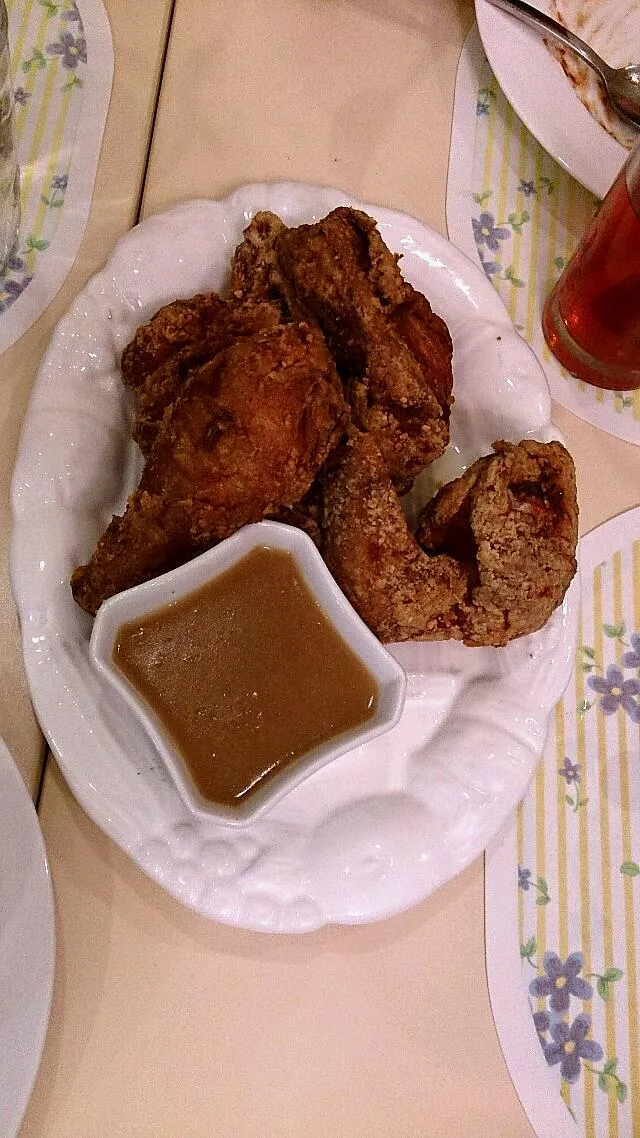 Fried Chicken with gravy|rchoneyさん