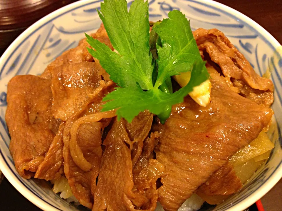 神戸ビーフの牛丼|幕の内ハリーさん