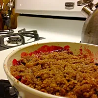 Snapdishの料理写真:Plum Crisp|Shulie Hershさん