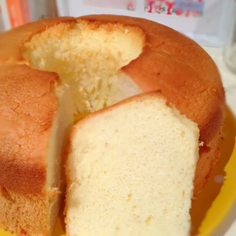 Salted chiffon cake|Chibiko's Kitchenさん