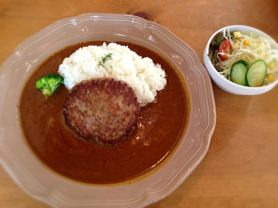 Snapdishの料理写真:ハンバーグカレー|海さん