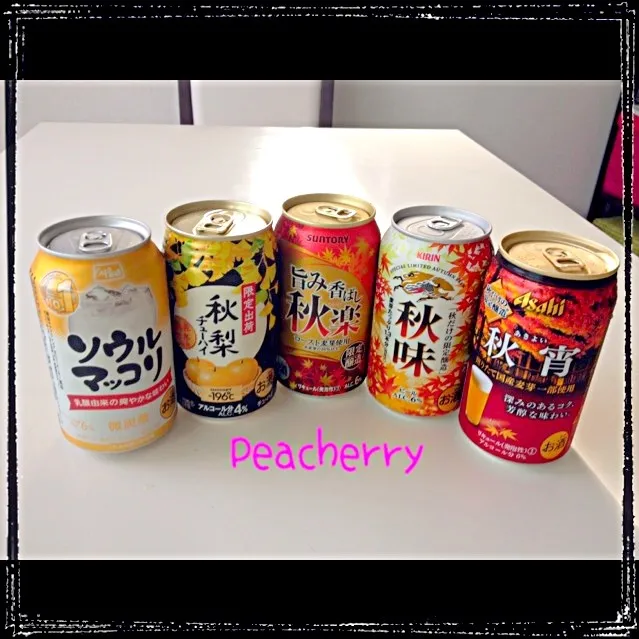 Snapdishの料理写真:☆のものも☆さんがアップしてたアルコールいろいろ＆ゆ〜ちんがカクテルで使ってたマッコリGET〜(o´罒`o)ﾆﾋﾋ♡|☆ぴ〜ちゃん☆さん