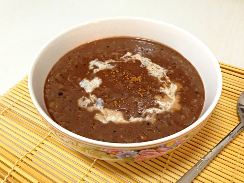 Snapdishの料理写真:🍫 Filipino Champorado 🍚|✨강민지✨さん