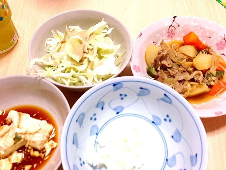 8月22日夜ご飯|みーさん