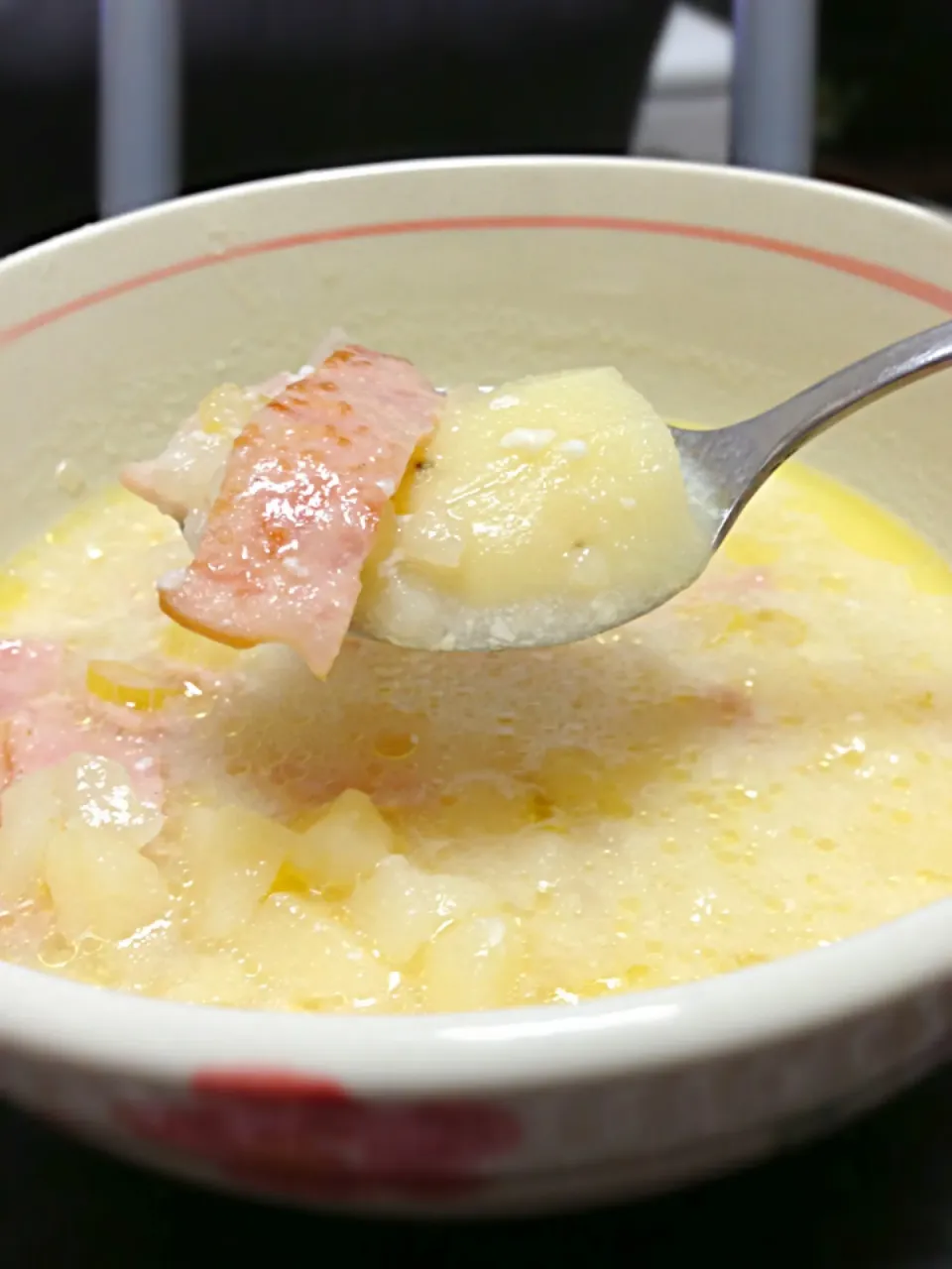 Potato and Ham soup|yumiさん