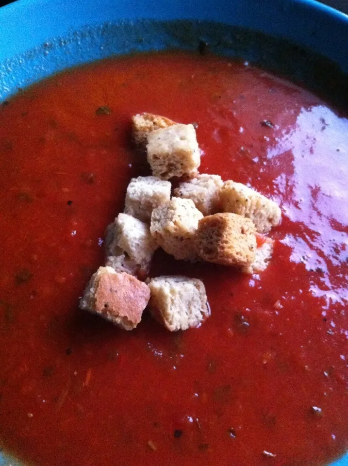 Tomato & basil soup|Nick Hiderさん