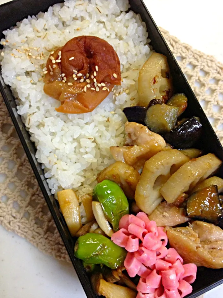 Snapdishの料理写真:旦那サマのお弁当|ゆりっぺ⋆*❁さん